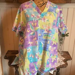 XL Jasco uniform scrub top